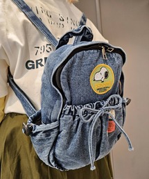 SNOOPY×OLD BETTY'S | スヌーピー【SNOOPY】Dumin Backpack(刺繍ワッペン)(バックパック/リュック)