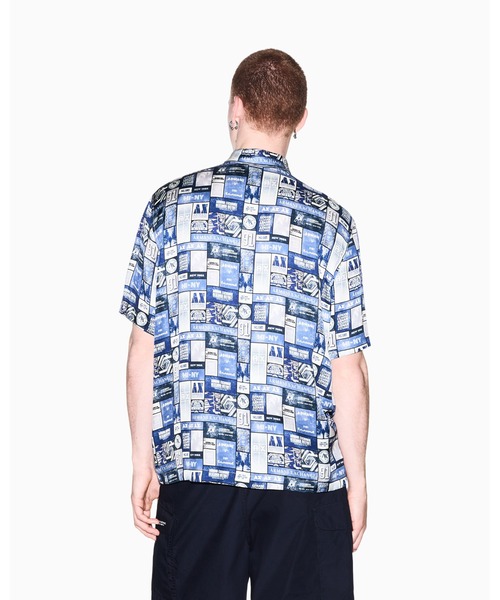 ARMANI EXCHANGE(アルマーニエクスチェンジ)の「【A|X アルマーニ エクスチェンジ】グラフィックロゴ ボクシーフィット 半袖シャツ/BOXY(シャツ/ブラウス・メンズ・その他・X-LARGE/SMALL/MEDIUM/LARGE/X-SMALL)」の3枚目の写真