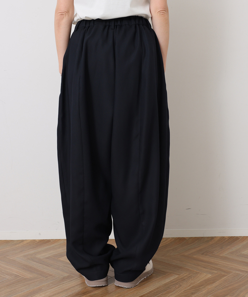 JOURNAL STANDARD LUXE(ジャーナルスタンダード ラックス)の「ダブルフェイス カームパンツ(その他パンツ・レディース・ブラック/ネイビー・FREE)」の13枚目の写真