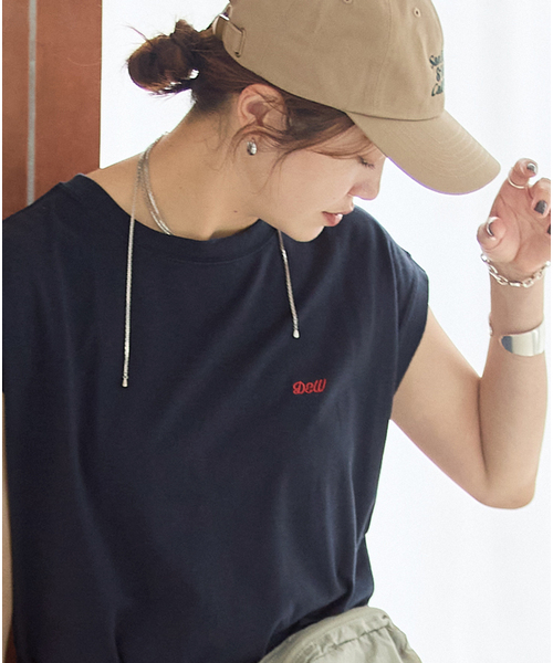 JOURNAL STANDARD(ジャーナルスタンダード)の「JS FES BACK LOGO ワンピース(ワンピース・レディース・グレー/ネイビー・FREE)」の21枚目の写真