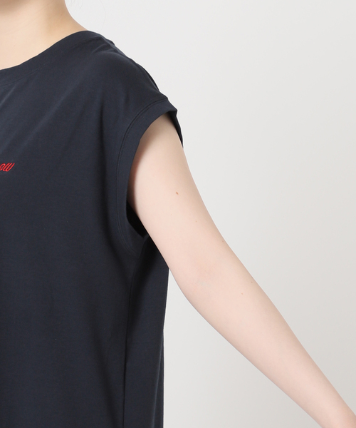 JOURNAL STANDARD(ジャーナルスタンダード)の「JS FES BACK LOGO ワンピース(ワンピース・レディース・グレー/ネイビー・FREE)」の12枚目の写真