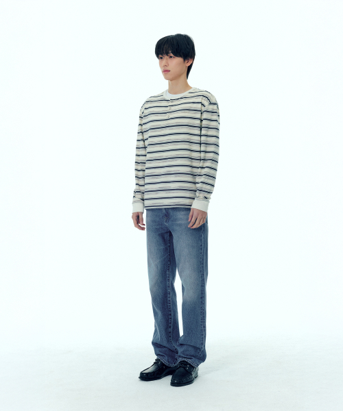 PLAC(プラック)の「ストレートデニムパンツ M15 ミッドブルー(デニムパンツ・メンズ・その他・30/31/32/33/34/36)」の7枚目の写真
