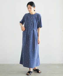 Blanc Bleu Minuit（ブランブルーミニュイ）の「半袖ワンピース（ワンピース）」