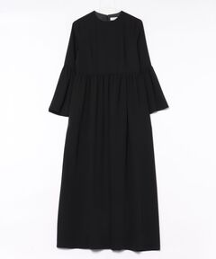 【traumerei】【WEB限定】【洗える】ベルスリーブオールインワンドレス/ポケット付き/結婚式/パーティー/お呼ばれ/七五三/前撮り/顔合わせ/食事会/お宮参り/学校行事/ママ/参観/母親/服/卒業式/入学式