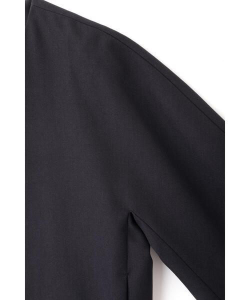 YLEVE(イレーヴ)の「YLEVE / WOOL CANVAS JACKET(テーラードジャケット・レディース・ネイビー・2/1/0)」の3枚目の写真