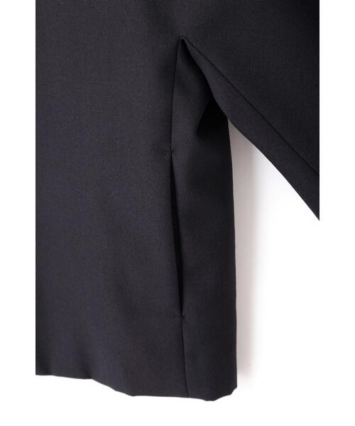 YLEVE(イレーヴ)の「YLEVE / WOOL CANVAS JACKET(テーラードジャケット・レディース・ネイビー・2/1/0)」の4枚目の写真