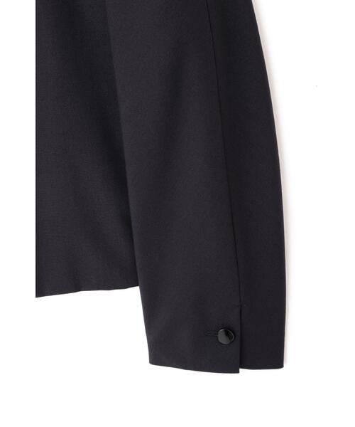 YLEVE(イレーヴ)の「YLEVE / WOOL CANVAS JACKET(テーラードジャケット・レディース・ネイビー・2/1/0)」の5枚目の写真