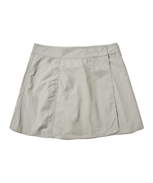 F.ILLUMINATE(フィルミネイト)の「(W) レイヤードスカートパンツ-ライトグレー(その他パンツ・レディース・その他・SMALL/MEDIUM)」の6枚目の写真