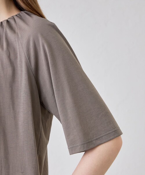 MACKINTOSH LONDON(マッキントッシュ ロンドン)の「シアーコットンナイロンプルオーバー(Tシャツ/カットソー・レディース・ピンク系その他2/オフホワイト/グレー系その他/ネイビー・38)」の12枚目の写真