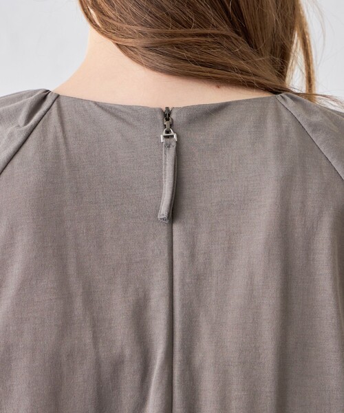 MACKINTOSH LONDON(マッキントッシュ ロンドン)の「シアーコットンナイロンプルオーバー(Tシャツ/カットソー・レディース・ピンク系その他2/オフホワイト/グレー系その他/ネイビー・38)」の13枚目の写真