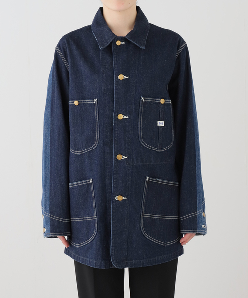 別注 INSCRIRE*LEE*L'ESSAGE LOCO JK DENIM USED カバーオール
