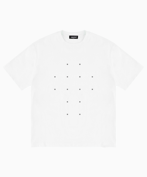 SAINTPAIN(セイントペイン)の「SPエアコットンゾディアック半袖Tシャツホワイト(Tシャツ/カットソー・レディース・その他・MEDIUM/LARGE)」の1枚目の写真