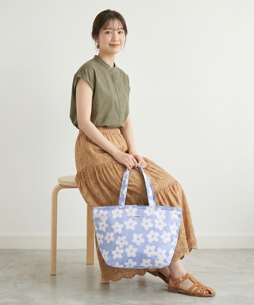 FUNALIVE(ファンアライブ)の「保冷トートバッグ(トートバッグ・レディース・ブラック系/グレー系/ネイビー系・FREE)」の7枚目の写真