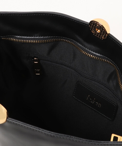 FURLA(フルラ)の「フルラ スフェラ ソフト (Furla Sfera Soft) クラッチ(クラッチバッグ・レディース・ブラック/ホワイト・ONE SIZE)」の14枚目の写真