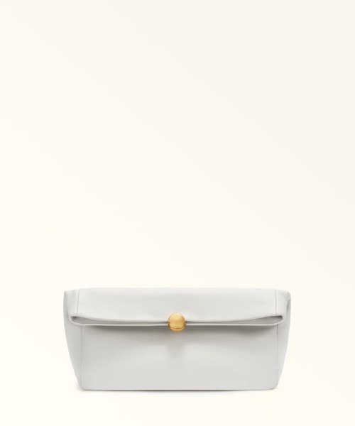 FURLA(フルラ)の「フルラ スフェラ ソフト (Furla Sfera Soft) クラッチ(クラッチバッグ・レディース・ブラック/ホワイト・ONE SIZE)」の2枚目の写真