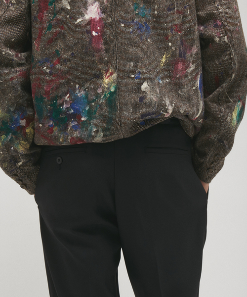 JOURNAL STANDARD(ジャーナルスタンダード)の「1タック ストレート ワーク スラックス(スラックス・メンズ・チャコールグレー/ブラック/ボルドー・MEDIUM/LARGE)」の9枚目の写真