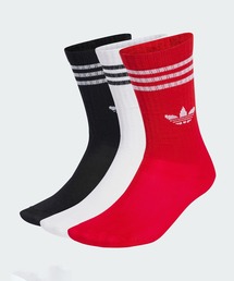 adidas（アディダス）の「クルーソックス 3足組 / アディダスオリジナルス adidas Originals（ソックス/靴下）」