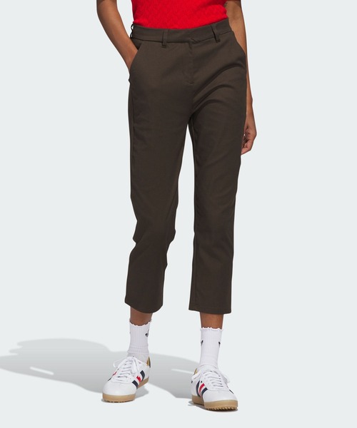 adidas(アディダス)の「オリジナルスゴルフ Originals パンツ【adidas Golf/アディダスゴルフ】(その他パンツ・レディース・ダークブラウン・LARGE/X-SMALL/XX-LARGE/X-LARGE/SMALL/MEDIUM)」の1枚目の写真