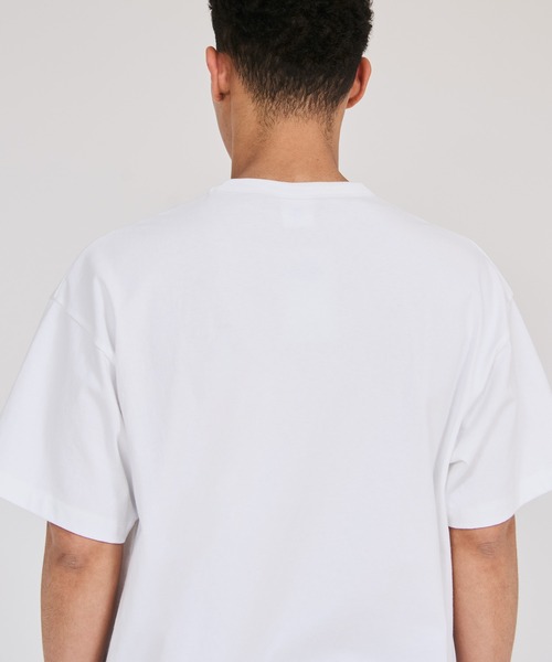 Champion(チャンピオン)の「【Champion/チャンピオン】メンズ ベーシック ショートスリーブTシャツ(Tシャツ/カットソー・メンズ・ホワイト/ネイビー/グレー/ブラック/グリーン・MEDIUM/LARGE/X-LARGE)」の8枚目の写真