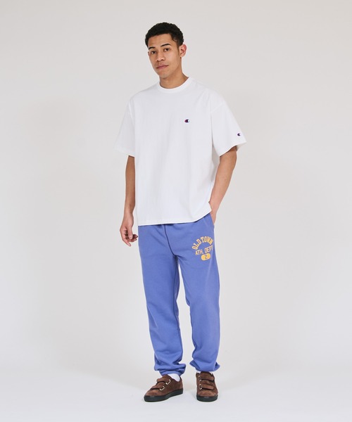 Champion(チャンピオン)の「【Champion/チャンピオン】メンズ ベーシック ショートスリーブTシャツ(Tシャツ/カットソー・メンズ・ホワイト/ネイビー/グレー/ブラック/グリーン・MEDIUM/LARGE/X-LARGE)」の9枚目の写真