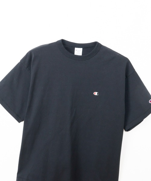 Champion(チャンピオン)の「【Champion/チャンピオン】メンズ ベーシック ショートスリーブTシャツ(Tシャツ/カットソー・メンズ・ホワイト/ネイビー/グレー/ブラック/グリーン・MEDIUM/LARGE/X-LARGE)」の18枚目の写真