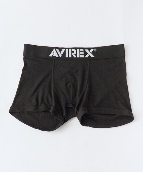 AVIREX(アヴィレックス)の「AVIREX/アビレックス AX 3P Color Boxer Shorts ウエストゴム ブランドロゴ ボクサーショーツ スポーツ デイリー 秋服 2026年秋冬(ボクサーパンツ・メンズ・ブラック/マルチ・M/L/XL)」の4枚目の写真