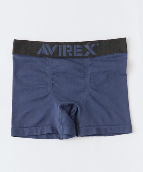 AVIREX(アヴィレックス)の「AVIREX/アビレックス AX 3P Color Boxer Shorts ウエストゴム ブランドロゴ ボクサーショーツ スポーツ デイリー 秋服 2026年秋冬(ボクサーパンツ・メンズ・ブラック/マルチ・M/L/XL)」の7枚目の写真
