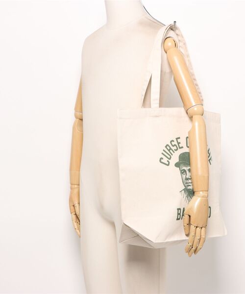 Ol' Basics(オールベーシックス)の「Ol' Basics(オール・ベーシックス) トートバッグ キャンバス イラスト プリント 鞄 BAG アメカジ メンズ レディース ユニセックス Lサイズ(トートバッグ・レディース・ナチュラル・FREE)」の6枚目の写真