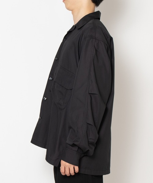 DAIWA PIER39(ダイワピア39)の「TECH SPORTS OPEN COLLAR SHIRT BE-82026W(シャツ/ブラウス・メンズ・グリーン/ブラック・LARGE/MEDIUM/SMALL)」の4枚目の写真