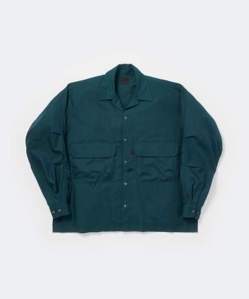 DAIWA PIER39(ダイワピア39)の「TECH SPORTS OPEN COLLAR SHIRT BE-82026W(シャツ/ブラウス・メンズ・グリーン/ブラック・LARGE/MEDIUM/SMALL)」の9枚目の写真