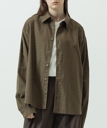 【SLICK/スリック】Flannel Classic Check Regular Collar Shirt/フランネルクラシックチェック レギュラーカラーシャツ