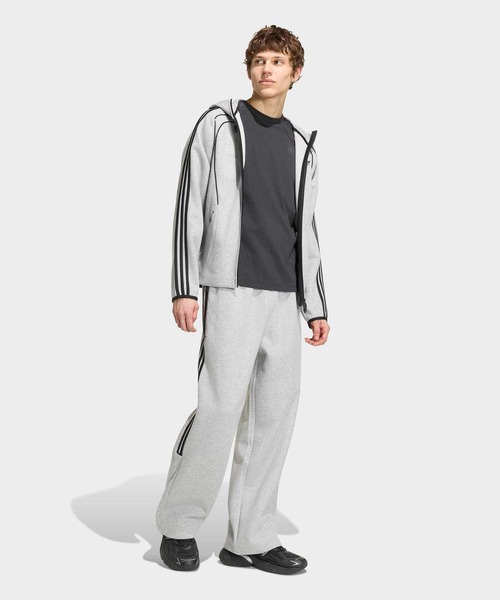 adidas（アディダス）の「スペーサー チームガイスト 26 カットライン オープン ヘムパンツ / アディダスオリジナルス adidas Originals（スウェットパンツ・メンズ・グレー・X-SMALL/XX-LARGE/LARGE/MEDIUM/X-LARGE/3XL/SMALL）」の12枚目の写真