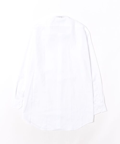 TAKA-Q(タカキュー)の「ワイシャツ メンズ 長袖 ノンアイロン ワイドカラー ビジネス ドレス 綿混 NEWスタンダードフィット(ビジネスシャツ・メンズ・ホワイト・首回り41cm-裄丈86cm/首回り41cm-裄丈82cm/首回り37cm-裄丈80cm/首回り43cm-裄丈86cm/首回り43cm-裄丈82cm/首回り39cm-裄丈80cm/首回り45cm-裄丈86cm/首回り39cm-裄丈84cm)」の2枚目の写真