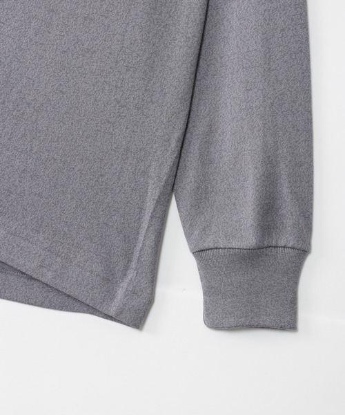 HANES(ヘインズ)の「【Hanes/ヘインズ】メンズ Hanes T-SHIRTS MOKU クルーネックロングスリーブTシャツ(Tシャツ/カットソー・メンズ・ヘザーグレー・MEDIUM/SMALL/X-LARGE/LARGE)」の11枚目の写真