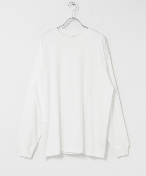 URBAN RESEARCH DOORS(アーバンリサーチドアーズ)の「『UR TECH』完声ロングスリーブクルーネックTシャツ(Tシャツ/カットソー・メンズ・オフホワイト/チャコールグレー/ベージュ・LARGE/MEDIUM)」の21枚目の写真