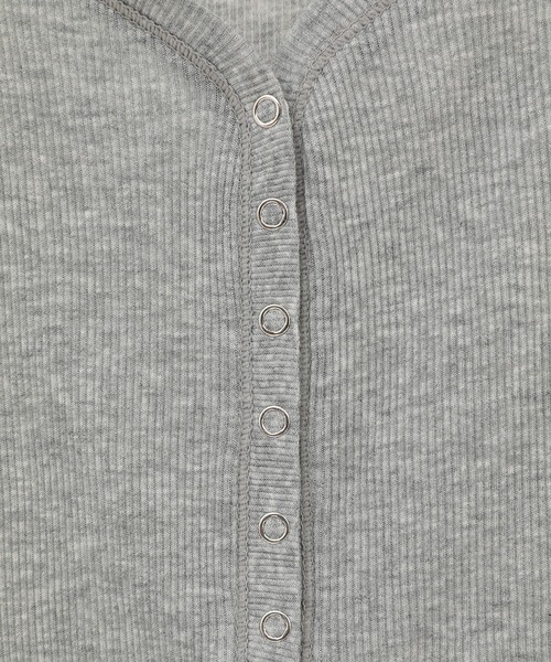 CLANE(クラネ)の「【CLANE/クラネ】CURVED NECK LAYERED SET TOPS/カーブネックレイヤードセットトップス(Tシャツ/カットソー・レディース・ホワイト/ブラック/ピンク・1)」の12枚目の写真