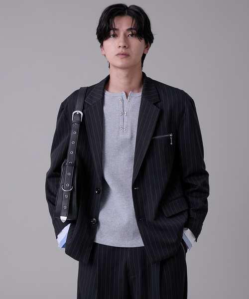 EVOLVERA(エボルヴェラー)の「Belt One Shoulder Bag / ベルトワンショルダーバッグ(ショルダーバッグ・メンズ・ブラック・FREE)」の10枚目の写真
