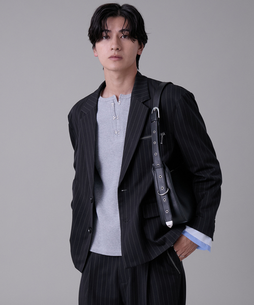 EVOLVERA(エボルヴェラー)の「Belt One Shoulder Bag / ベルトワンショルダーバッグ(ショルダーバッグ・メンズ・ブラック・FREE)」の11枚目の写真