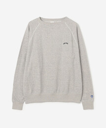 ORCIVAL | コットン裏毛 ボートネック長袖プルオーバー MEN