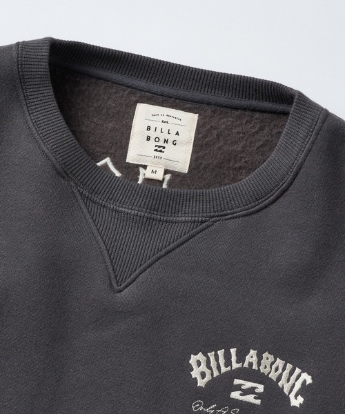 BILLABONG(ビラボン)の「BILLABONG ウィメンズ APPLIQUE MEDIUM LOOSE CREW トレーナー 【LOOSE CROPPED】【2026年秋冬モデル】/ビラボンスウェット(スウェット・レディース・オートミール/ブルー系その他/オフホワイト・LARGE/MEDIUM)」の14枚目の写真