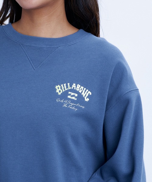 BILLABONG(ビラボン)の「BILLABONG ウィメンズ APPLIQUE MEDIUM LOOSE CREW トレーナー 【LOOSE CROPPED】【2026年秋冬モデル】/ビラボンスウェット(スウェット・レディース・オートミール/ブルー系その他/オフホワイト・LARGE/MEDIUM)」の21枚目の写真