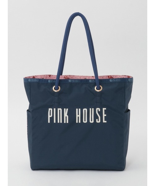 PINK HOUSE(ピンクハウス)の「PH ROYAL BERRY ML 2 WAY TOTE(トートバッグ・レディース・レッド/ネイビー・フリー)」の2枚目の写真