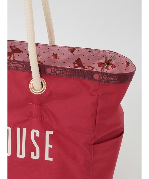 PINK HOUSE(ピンクハウス)の「PH ROYAL BERRY ML 2 WAY TOTE(トートバッグ・レディース・レッド/ネイビー・フリー)」の8枚目の写真