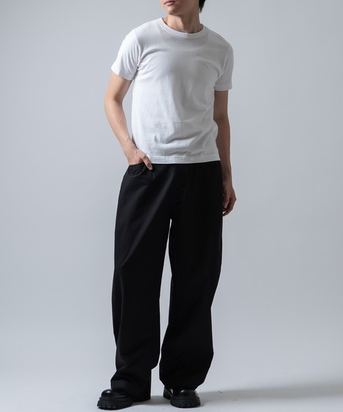 Crownor(クラウノアー)の「ルーズストレート ワークパンツ(その他パンツ・メンズ・ブラック・MEDIUM)」の11枚目の写真