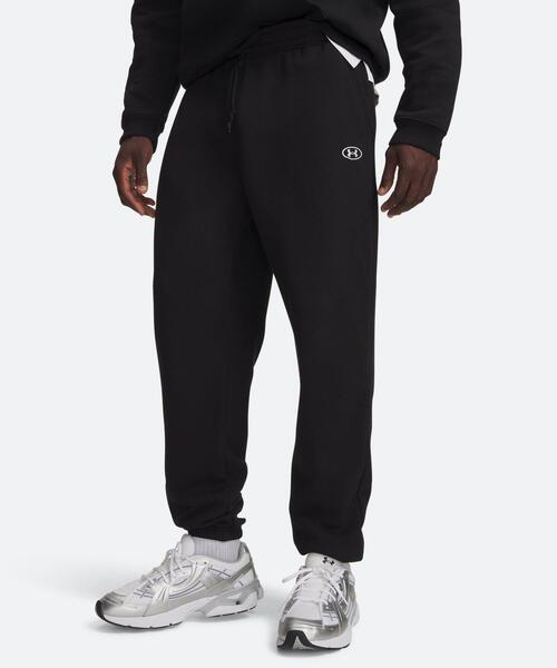 UNDER ARMOUR(アンダーアーマー)の「UAライバルフリース ジョガーパンツ(ライフスタイル/メンズ)(その他パンツ・メンズ・ブラック系・XL/S/M/L/2XL/3XL)」の1枚目の写真