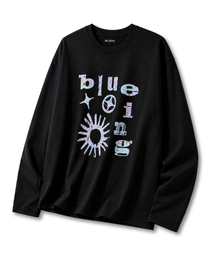 BLUEING（ブルーイング）の「BLUEING AURA LONG SLEEVE [BLACK]（Tシャツ/カットソー）」