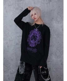 Amilige（アミリージュ）の「額縁ベアロングTシャツ（Tシャツ/カットソー）」