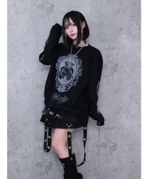 Amilige（アミリージュ）の「額縁ベアロングTシャツ（Tシャツ/カットソー）」