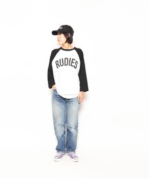RUDIE'S（ルーディーズ）の「PHAT 3/4 RAGLAN（Tシャツ/カットソー）」