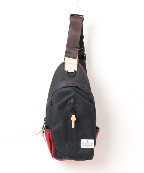 MAKAVELIC(マキャベリック)の「【OSY】【MAKAVELIC】【COCOON 4 BODY BAG / ボディバッグ】(ボディバッグ/ウエストポーチ・メンズ・ダークネイビー・FREE)」の1枚目の写真